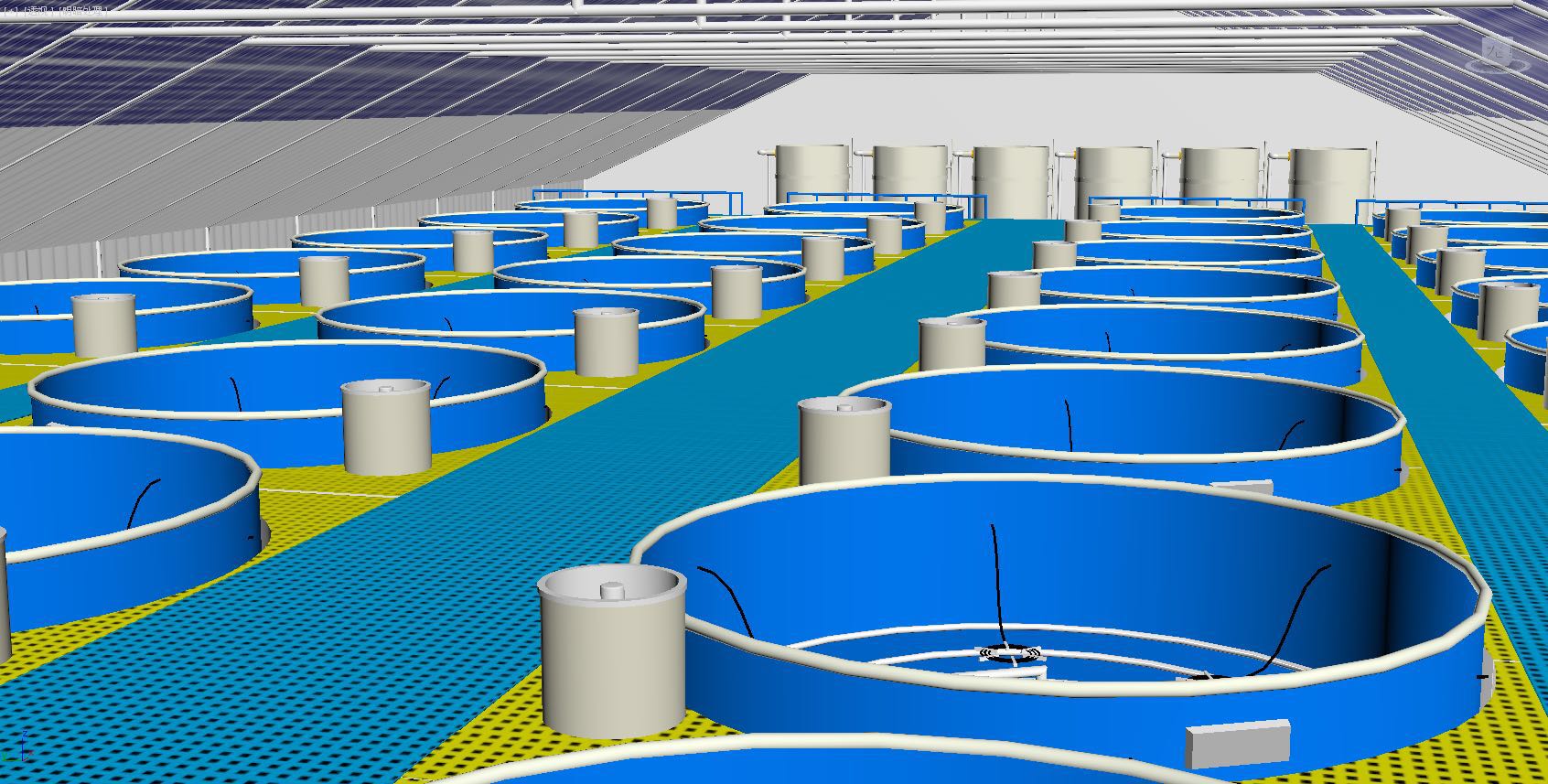 工厂化循环水养殖设计图2